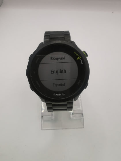 Garmin Forerunner 55 GPS 42mm Running Smartwatch,, Black- scratches on strap