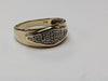 9CT GOLD DIAMOND RING SIZE O PRESTON STORE