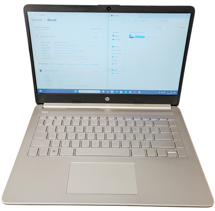 HP 14S-Fq0059na 14in Win 11, AMD-3020APU@1.2GHz, 4GB RAM, 64GB SSD Laptop