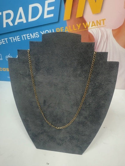 9ct Italian Bevelled Edge Curb Chain