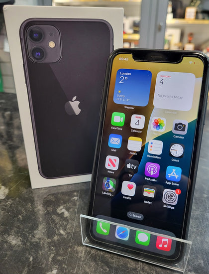 Apple iPhone 11 - 64GB - Black - Unlocked. Boxed. 83% Battery Health