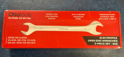 *sealed* olsatools olsa tools 5 piece wrench set