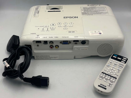 Epson EB-S41 3LCD SVGA HDMI Projector With Power Lead and remote unboxed white