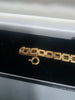 9ct Gold Bracelet 7.6g 375 HM 7'' IN LENGTH