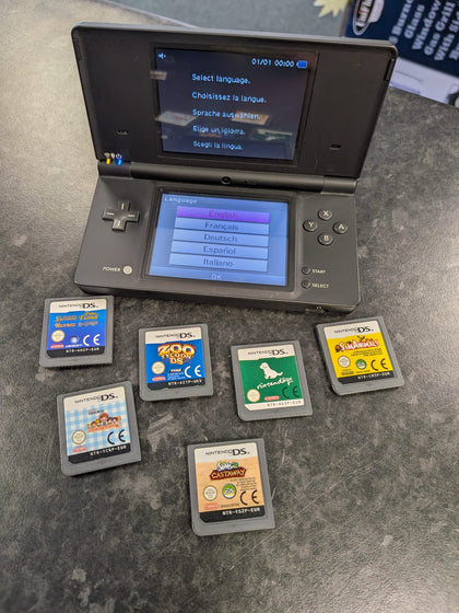 Nintendo DS - 6 Games - Official Charger