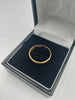 22CT Gold Wedding Band Ring, 916 Full Hallmarks, 2.1Grams Total