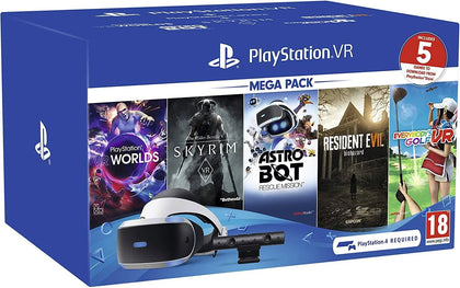 Playstation VR Headset with Resident Evil Bio-Hazard included- Boxed