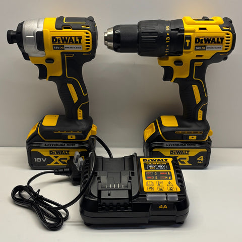 Dewalt DCK2060M2T Brushless Impact Driver & Combi Drill 18V in Hard Case