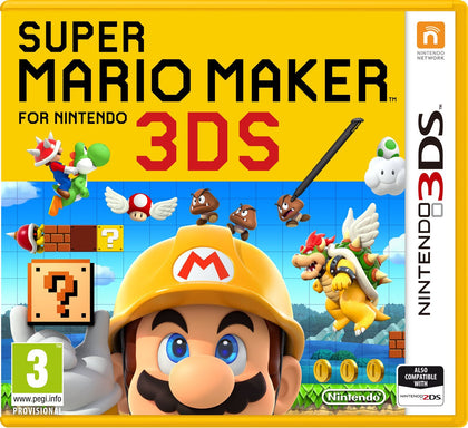 Super Mario Maker - Nintendo 3DS - Great Yarmouth.