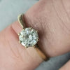 9CT GOLD CZ RING