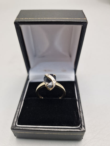 Gold Ring 375 9ct 2.9G Size P