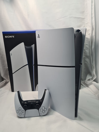 Sony Playstation 5 Slimline (PS5 Slim) Digtal Edition Home Gaming Console - 1TB SSD - Boxed With White Pad