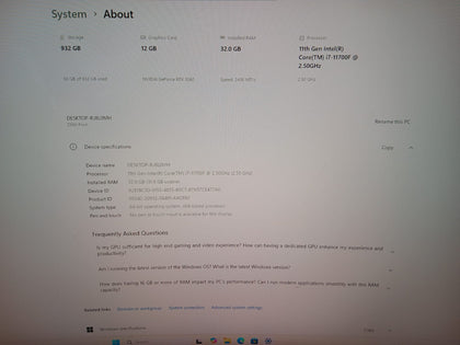 Custom Built Gaming PC -RTX 3060