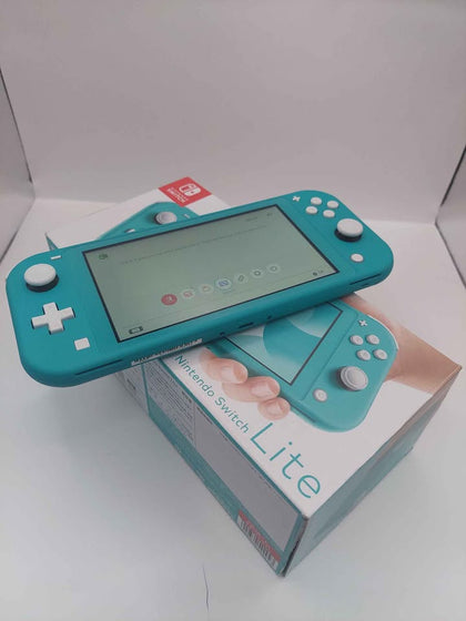 Nintendo Switch Lite Console, 32GB, Turquoise, Boxed- Like New In Box, Never Used