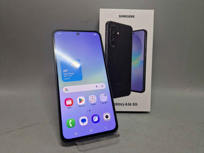 Samsung Galaxy A36 Dual Sim (8GB+128GB) Awesome Black, Unlocked A
