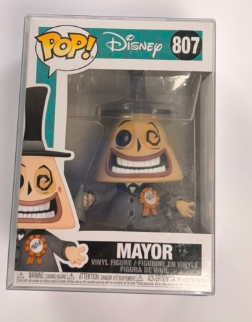 Mayor Funko Pop 807 Nightmare before Christmas