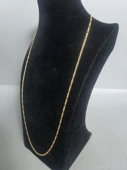 9ct GOLD NECKLACE 375 1.6G 20'' in Length