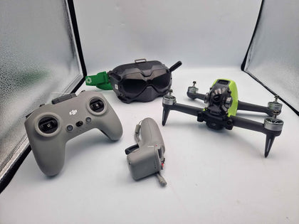 DJI FPV Combo Quadcopter Drone Grey – Full Kit with Goggles, Controller, 4x Batteries, Propellers & Chargers