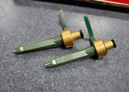 2 x Ortofon Riotsound DJ Styluses - Limited Edition Green