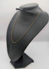 375 HALLMARKED 9CT, YELLOW GOLD, BOX LINK CHAIN, 20", 4.05G, BOXED