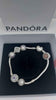 PONDORA bracelet with 6 charms , in box