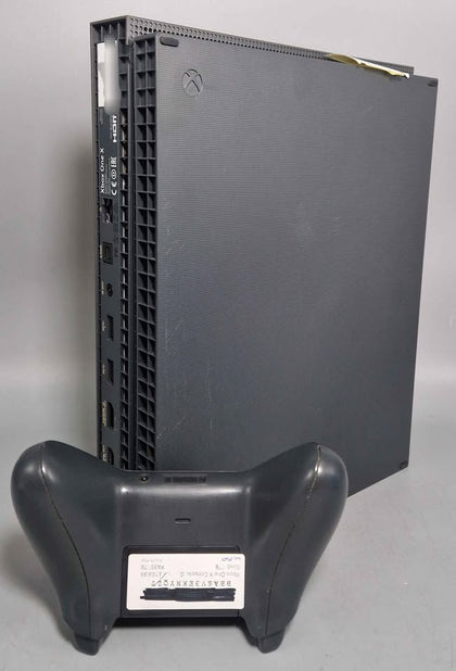 Xbox One X Console, Gold Rush Ed. Gold/Grey 1TB