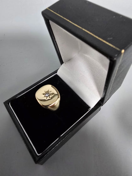 9CT Gold Ring 375 6.1G Size L