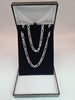 BRAND NEW SILVER CHAIN 925, WEIGHT 24.47 LENGHT 24" FIG CHAIN
