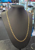 9ct Gold 20” Tulip Chain Necklace