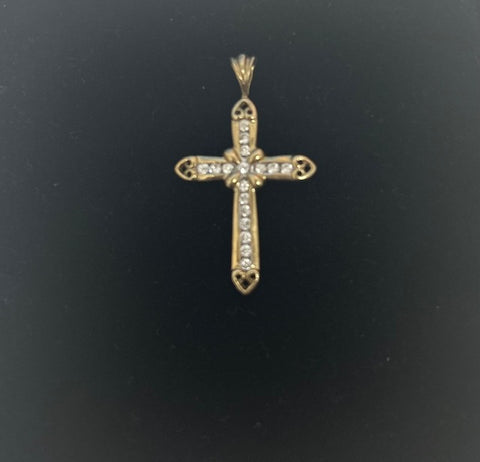 9ct Yellow Gold Cross