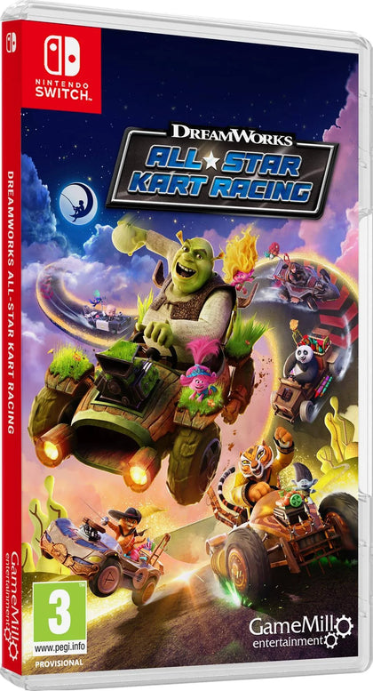 Dreamworks All Star Kart Racing Nintendo Switch.
