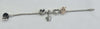Pandora Bracelet 17cm + Charms