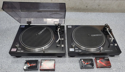 Reloop RP-7000 MK2 Direct Drive DJ Turntables (Pair) - with Concord Needles