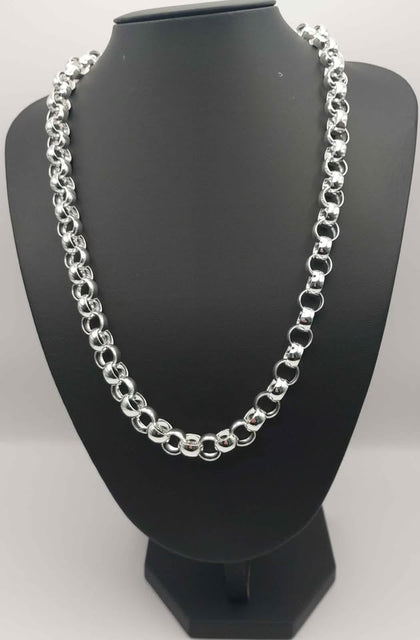 **BRAND NEW** 925 silver chain belcher style 74.7g 24