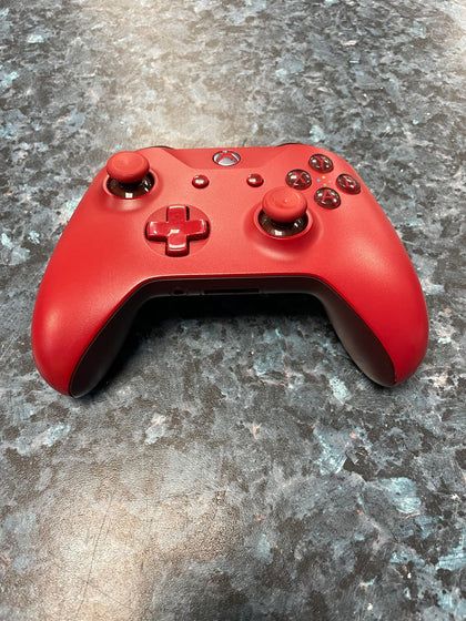 red xbox one controller.