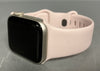 Apple Watch SE (2nd Gen) [GPS 40mm] Smartwatch with Starlight Aluminium Case with Pink Sport Band