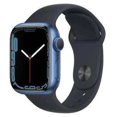 Apple Watch Series 7 GPS - Blue Aluminium with Nike Sport Band - 45mm