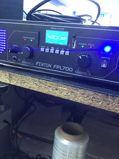 Fenton FPL700 Digital Amplifier witj 2x Max Max26 Speakers