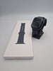 Apple Watch Series 10 jet black 42mm Case with black rubber strap