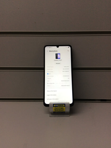 Samsung Galaxy A07 - 64GB Storage