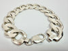 925 Silver Curb link bracelet 9"