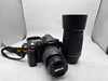 nikon d50 with 2 lenses