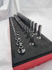 SNAP-ON 245SFMSFR 45 Piece 3/8" Drive 6-PT Metric Socket Sset With Red Foam Holder