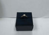 2.0g 9ct White Gold Ring 0.23ct Diamond - Size K - **Hallmarked**