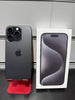 Apple iPhone 15 Pro 128GB Black Titanium, Unlocked