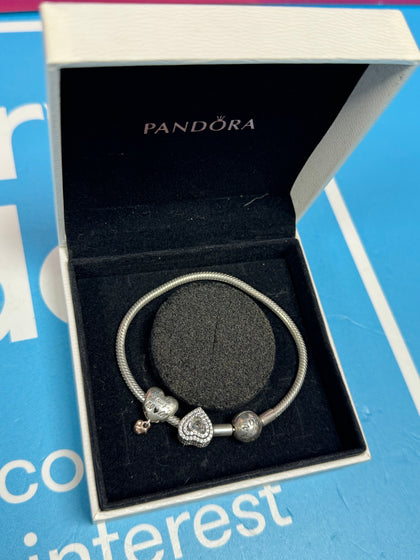 Pandora Silver Bracelet.