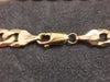 9ct Solid Yellow Gold Curb Bracelet 8" 7.80G