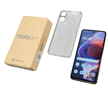 Motorola Moto E15 64GB Unlocked Denim Blue**Boxed**