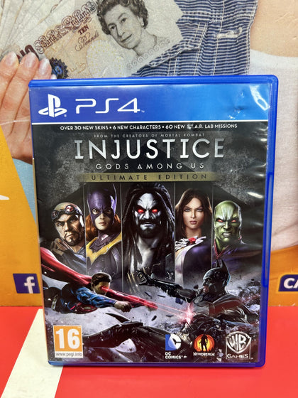 Injustice: Gods Among Us Ultimate Edition - PlayStation 4 (Warner Bros. Interactive).