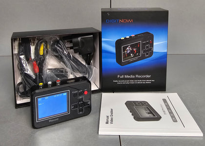 DIGITNOW Video To Digital Converter,Vhs to Digital Converter To Capture Video From VCR's,VHS Tapes,Hi8,Camcorder,DVD, TV BOX and Gaming Systems